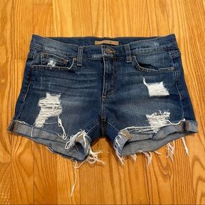 Joe’s Distressed Jean Shorts